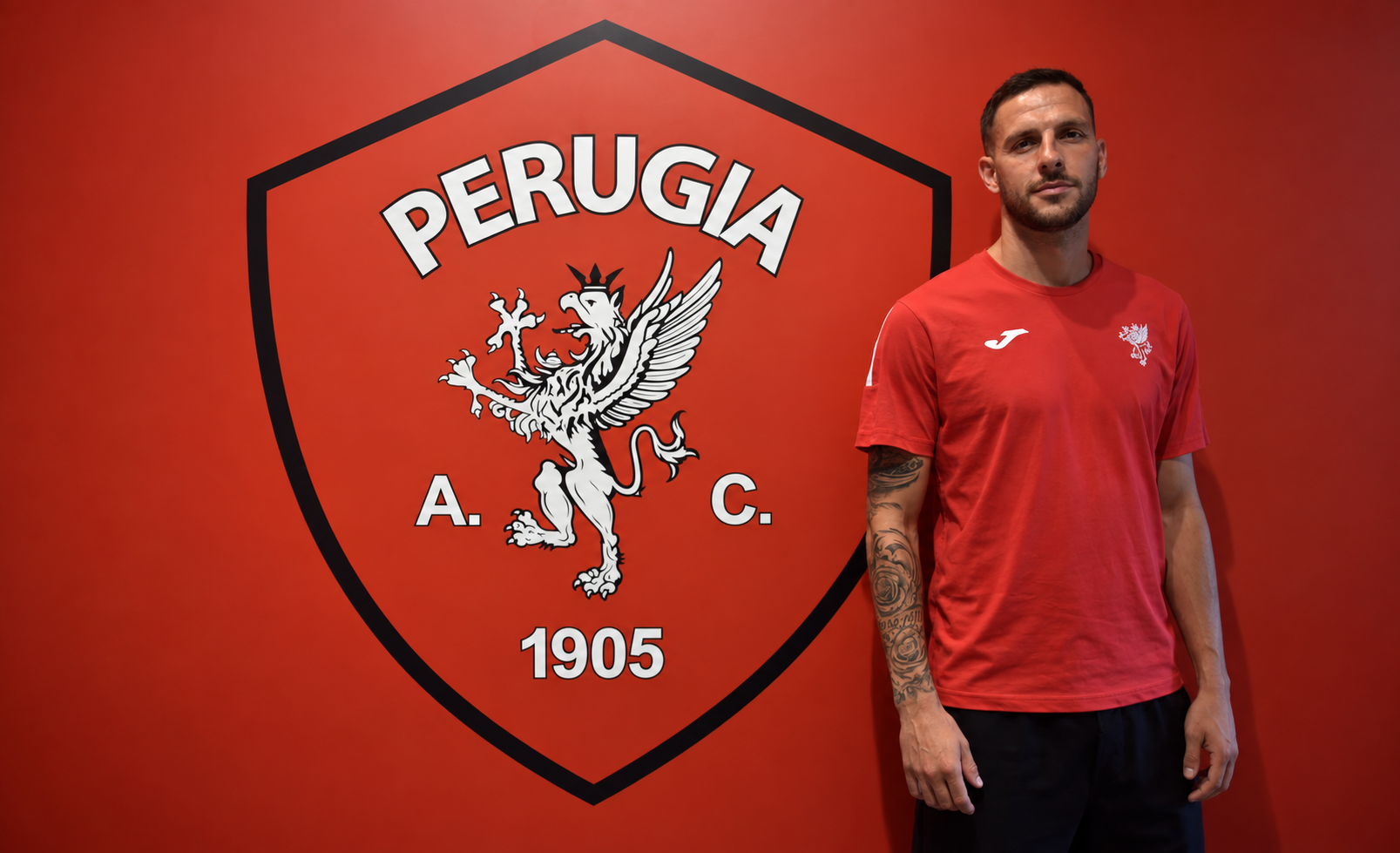 Matteo Cortesi, attaccante del Perugia