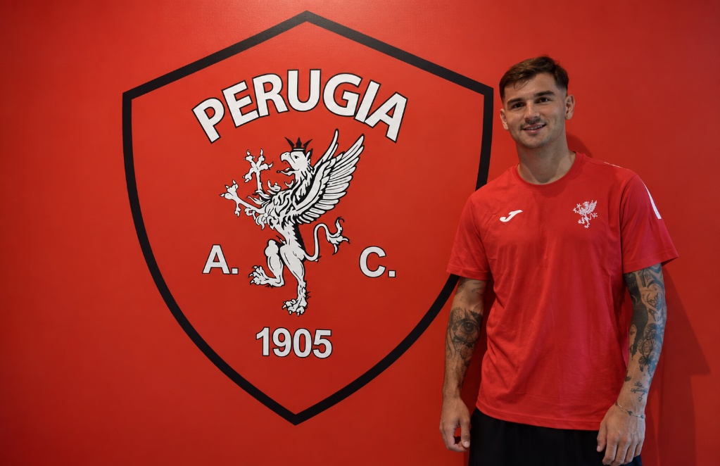 Elvis Kabashi, centrocampista del Perugia